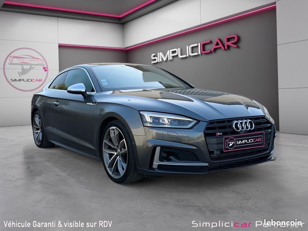 AUDI S5 II 3.0 TFSI 354 QUATTRO TIPTRONIC 8 S-LINE 354Ch Garantie 12 mois (image 1)