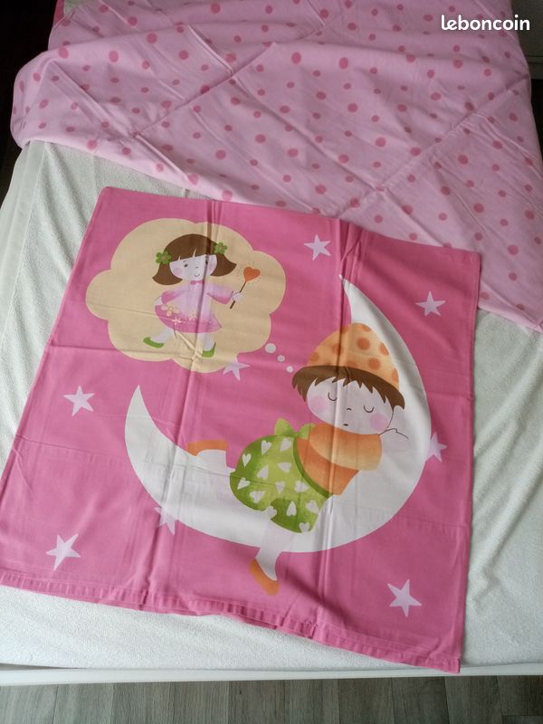 Housse de couette + taie + drap housse pour fillette (image 3)