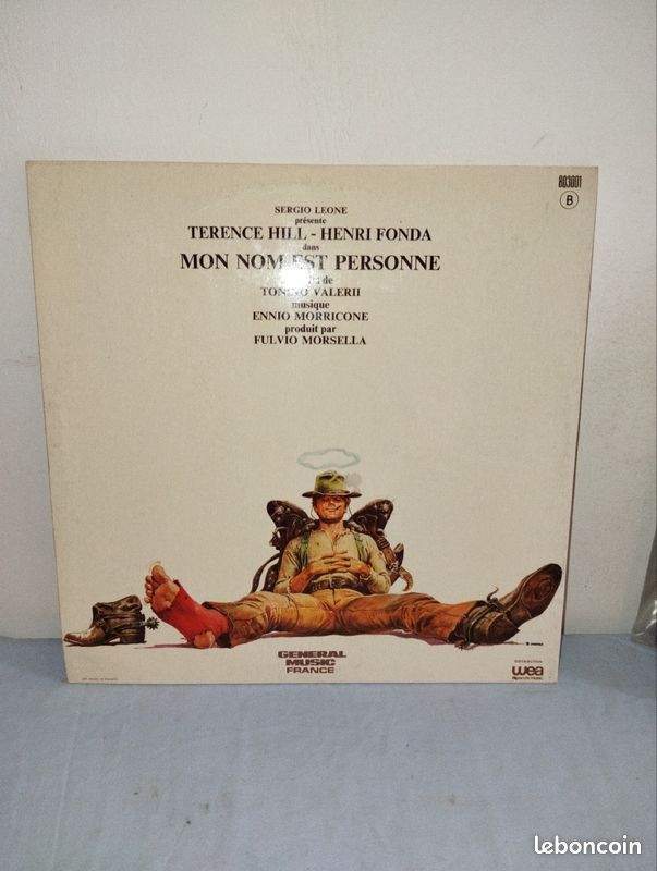 Album vinyle bande originale film Personne Morricone (image 2)