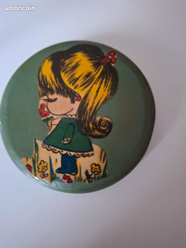 Broche ronde top vintage (image 12)