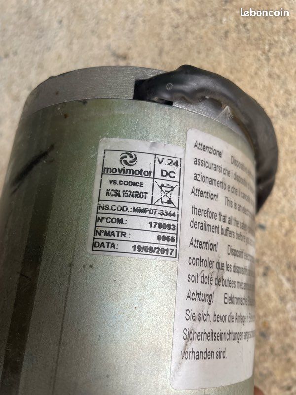 Pièce détachée moteur Cardin SLX1524 (image 3)