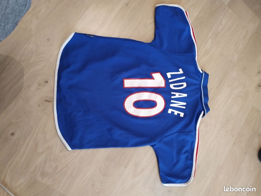 Maillot équipe de France football années 2000 France-Italie (image 2)