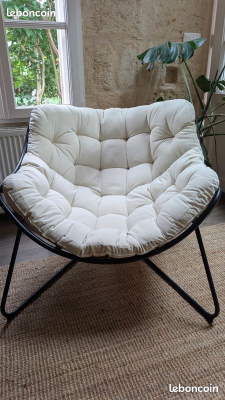 Fauteuil cocoon ultra confortable intérieur / extérieur (image 1)