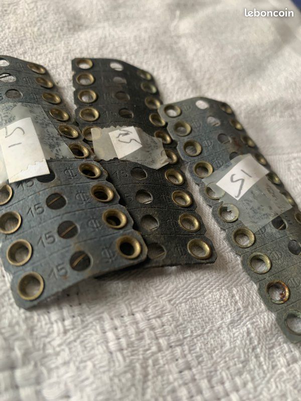 5 plaquettes fusibles15 À pour porte fusibles porcelaine (image 4)