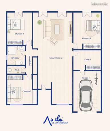 Maison 4 pièces 104 m²