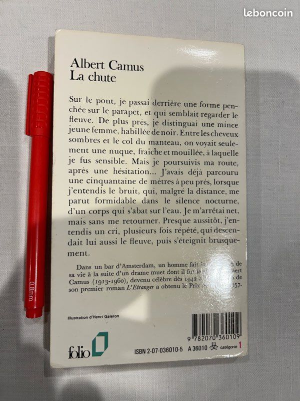 Livre « la chute » (image 2)