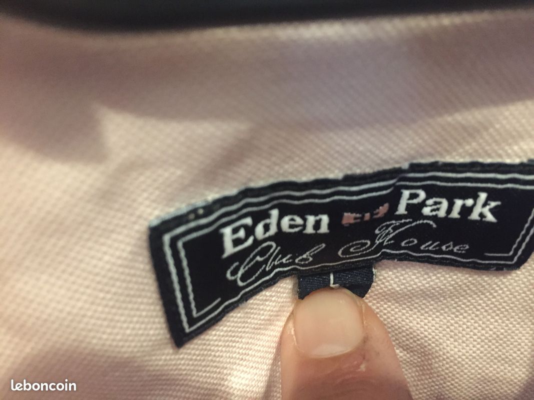 Chemise Eden Park rose taille L (image 2)