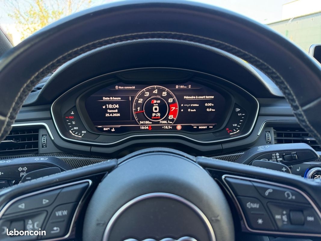 AUDI S5 II 3.0 TFSI 354 QUATTRO TIPTRONIC 8 S-LINE 354Ch Garantie 12 mois (image 14)