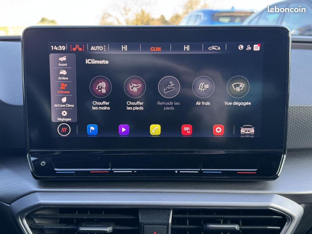 SEAT LEON FR 1.5 TSI 150ch Carplay Camera Acc Lane Assist Siege et Volant Chauffant (image 27)