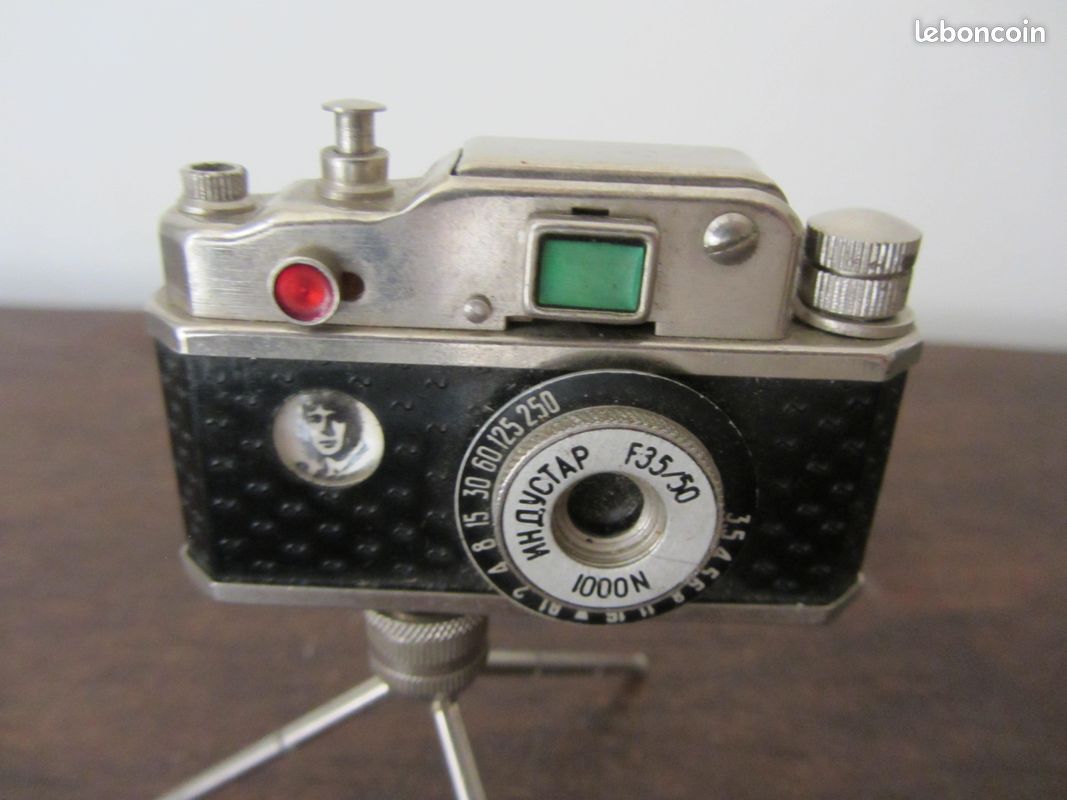 Briquet de table appareil photo URSS 1960 (image 1)