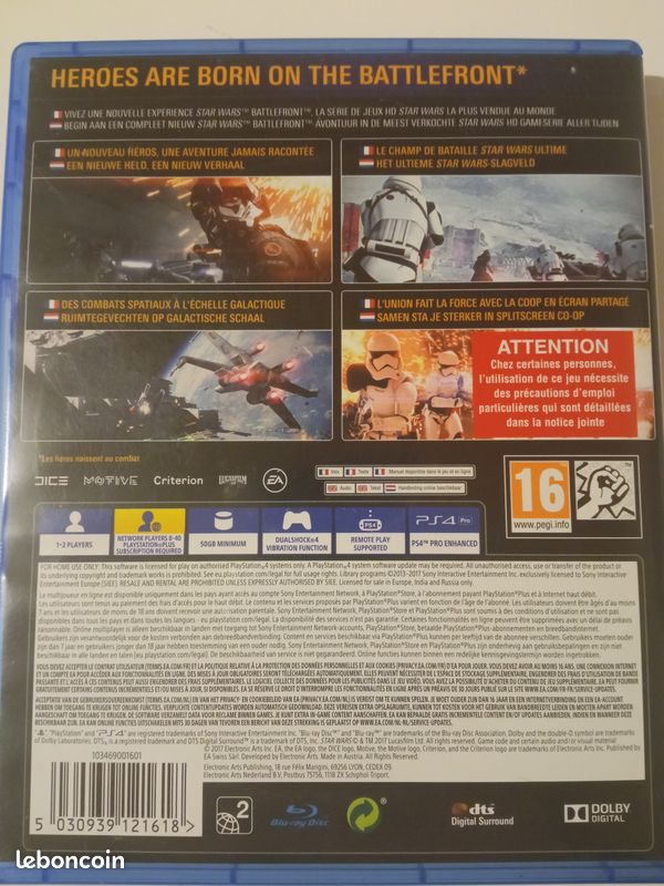 Star Wars Battlefront 2 PS4 (image 2)