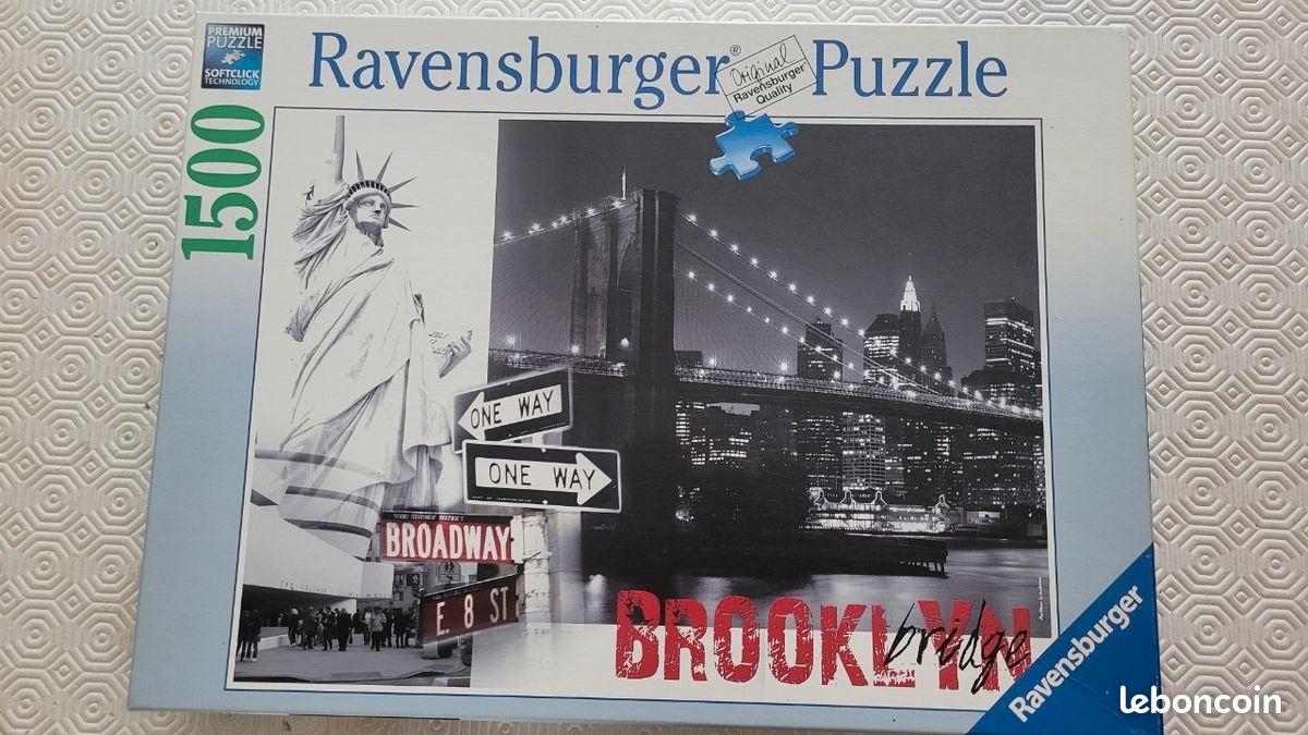 Puzzle brooklyn 1500 pièces (image 1)