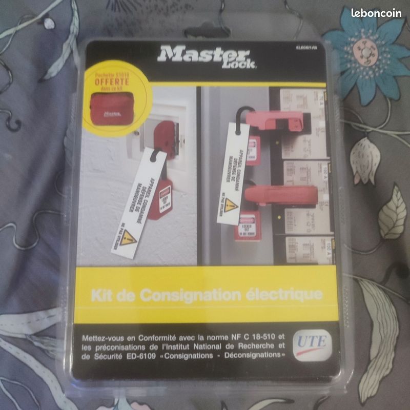 Kit consignation électrique Master Lock (image 1)