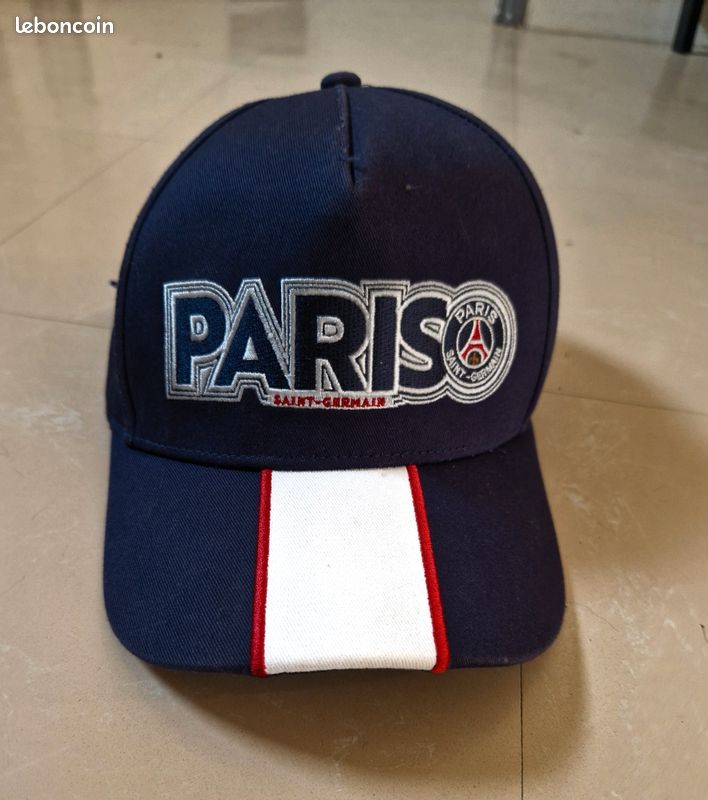 Casquette Officielle Paris Saint-Germain PSG - Taille Réglable Adulte, Coton