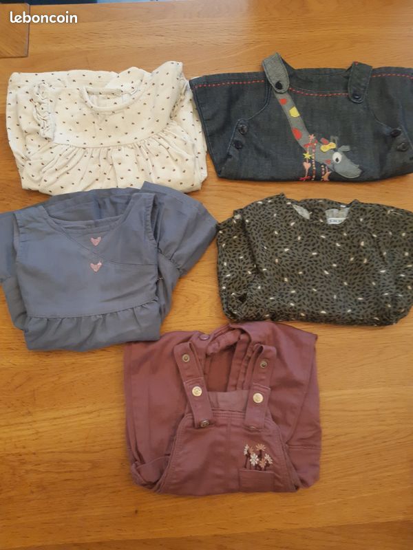 🌼 Lot fille 6 mois – Très bon état – 5 pièces 🌼 (image 1)
