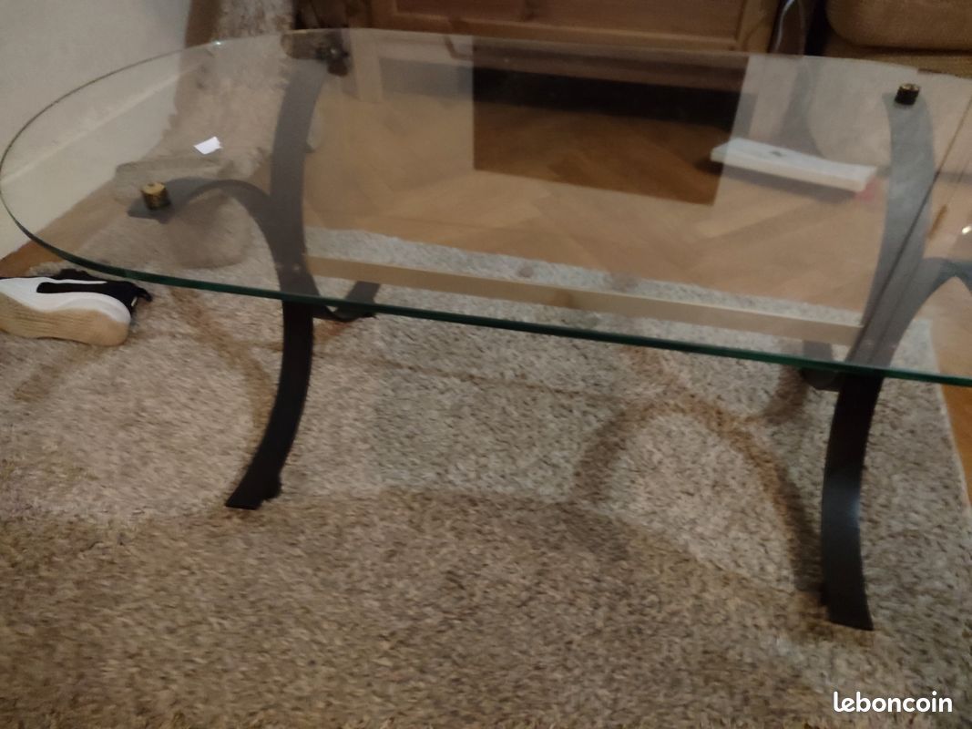 Table basse en verre (image 3)