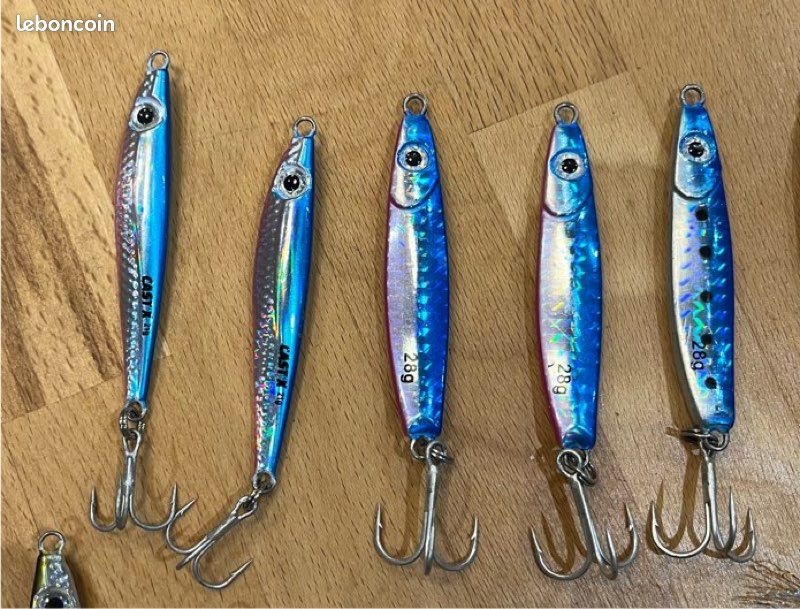 Lot De Leurres De Pêche Vintage - Luhr Jensen Et Autres Marques - Occasion