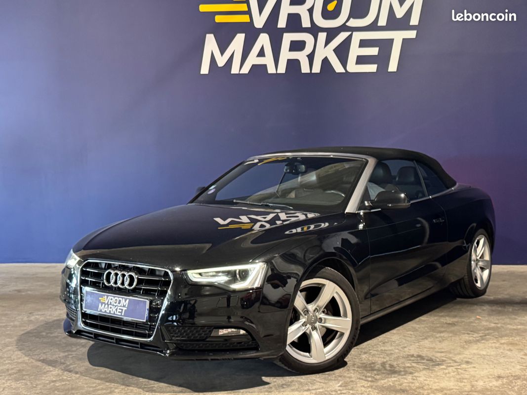 AUDI A5 Cabriolet 2.0 TFSI 211CV Suivi complet - Sièges Chauffants / Ventilés / Électriques (image 1)