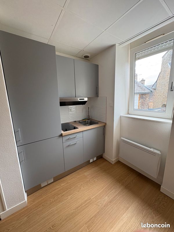 Appartement 1 pièce(s) 22 m²à louer Lannion
