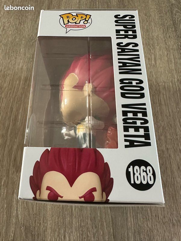 FUNKO POP ANIMATION DRAGON BALL SUPER BROLY LA PELICULA - SUPER SAIYAN God Vegeta Special Edition 1868 33999 - Foto 2
