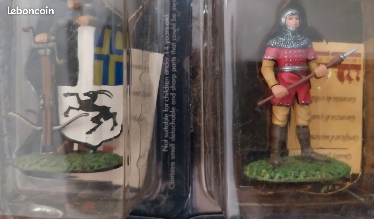 Petits soldats britanniques Altaya en plomb peint