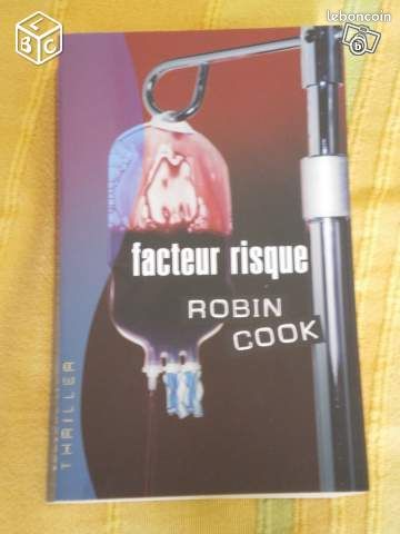 Livre Facteur Risque de Robin Cook frais offert (image 1)