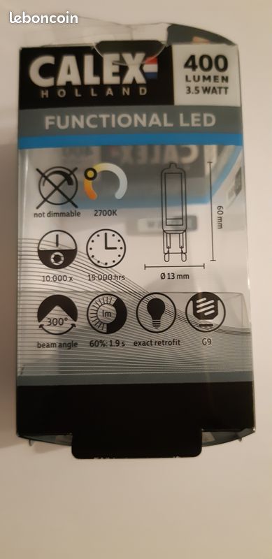 Ampoule led G9 3.5W A saisir (image 3)