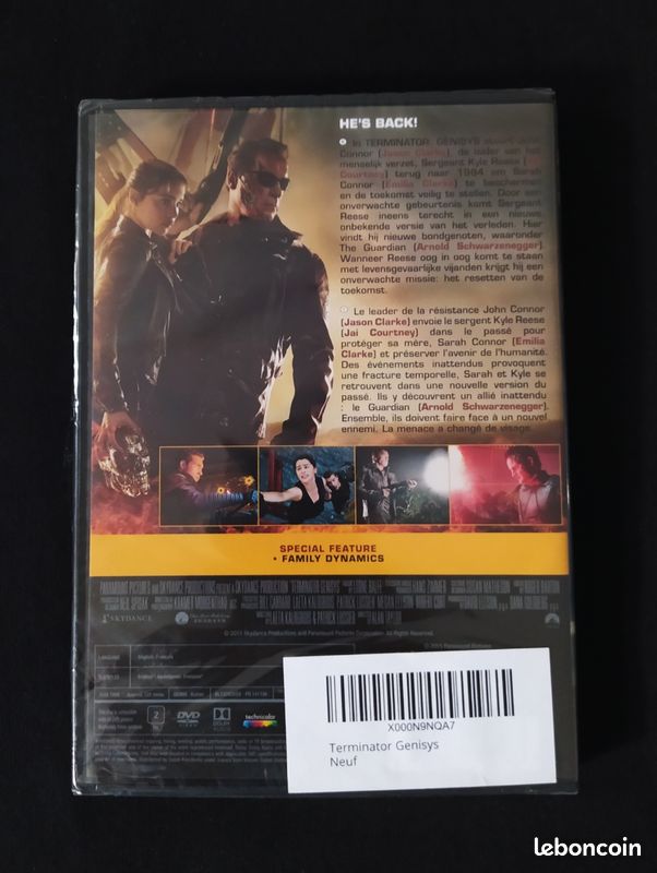 Terminator Genisys neuf dvd (image 2)