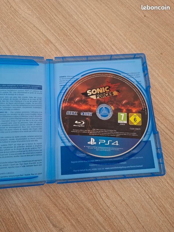 Jeux PS4 Sonic forces (image 2)