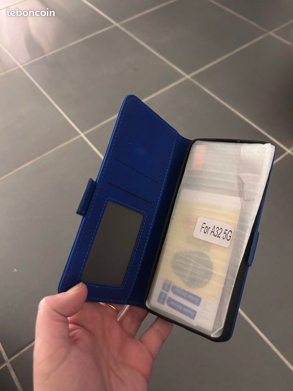 Coque Samsung a32 5g + écran protection neuf (image 1)