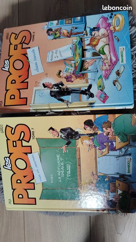 Bd : Les Profs Tome 6 & 7 (image 1)