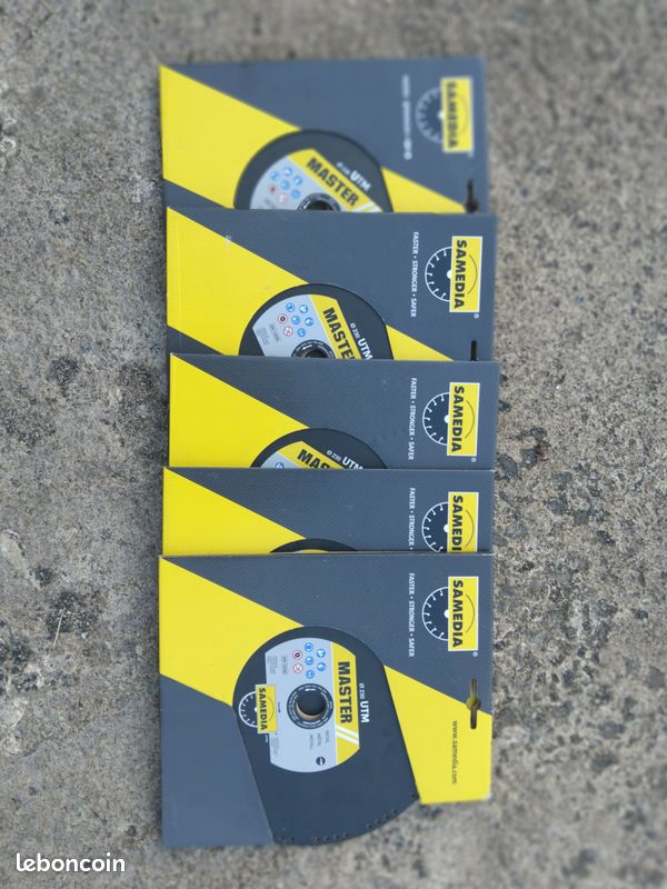 Disques métal diamètre 230 x 22,23mm UTM SAMEDIA (image 5)