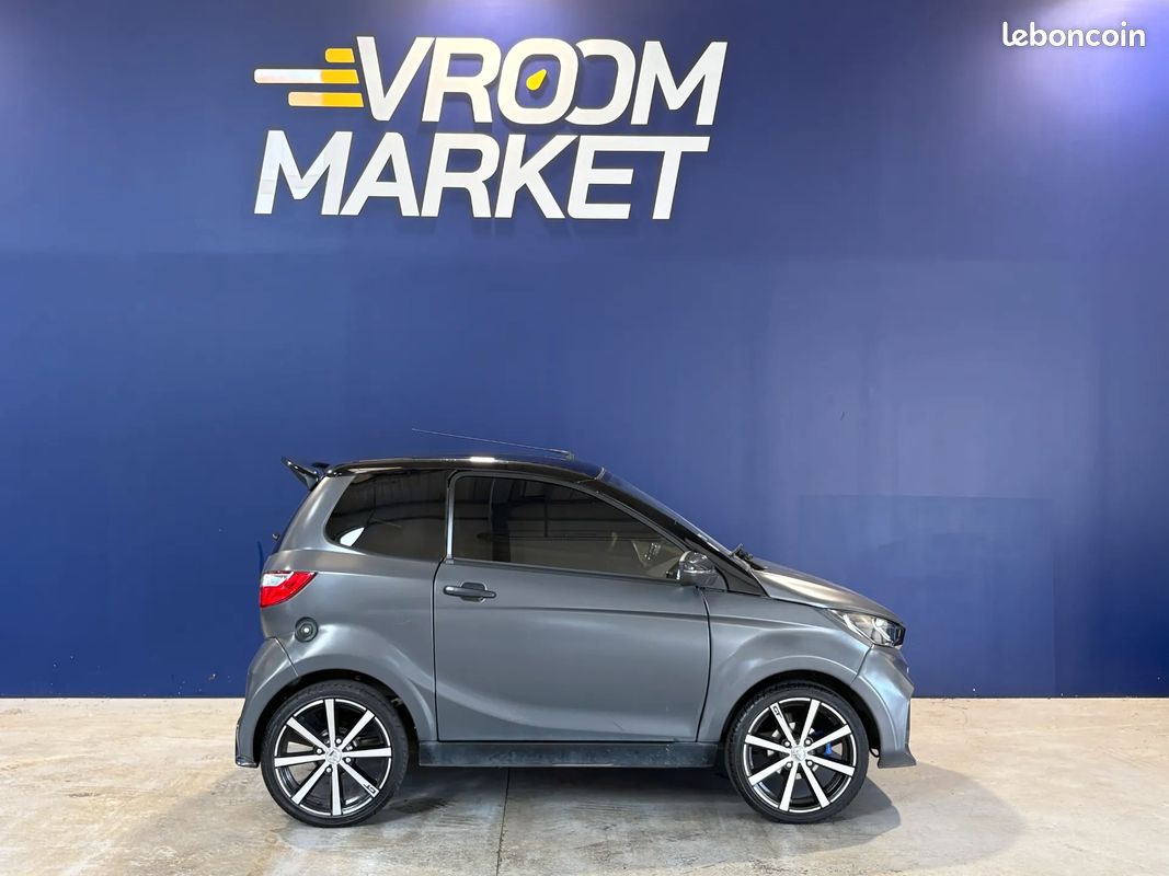 AIXAM CITY D 8ch 8 GTO - 2023 - 20 500 km - CarPlay - Boîte auto (image 3)