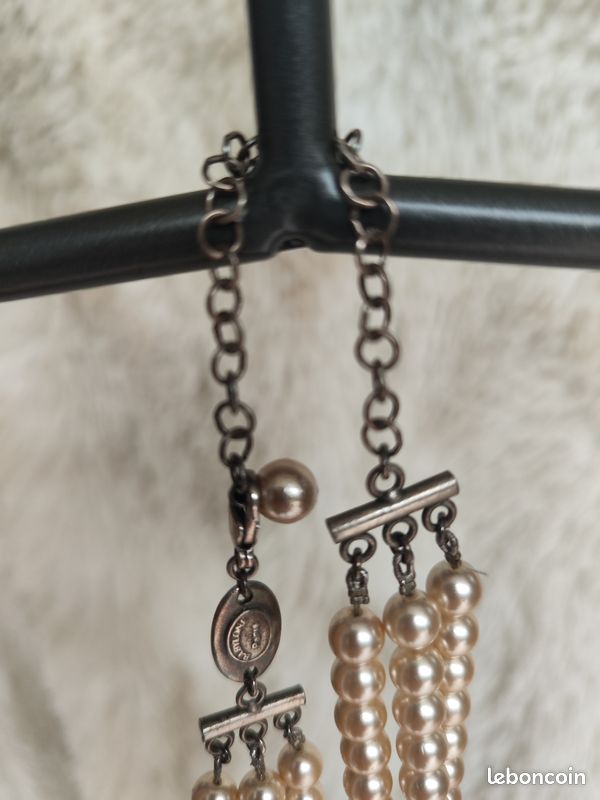 Collier réf 39 babylone paris avec perles (image 7)