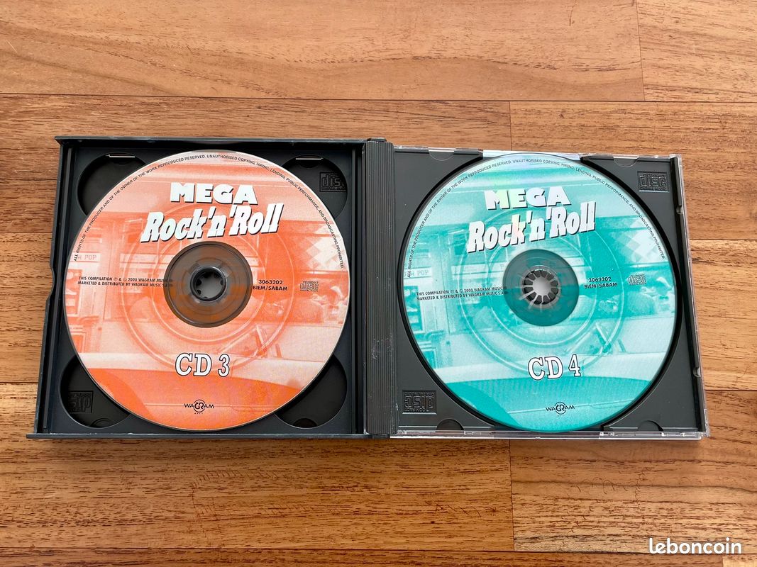 CD Compilation : Mega Rock'n'Roll (image 3)