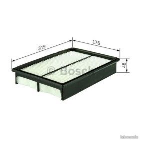 Filtre à Air Bosch S9188 - Haute Filtration - Compatible Multiples Véhicules