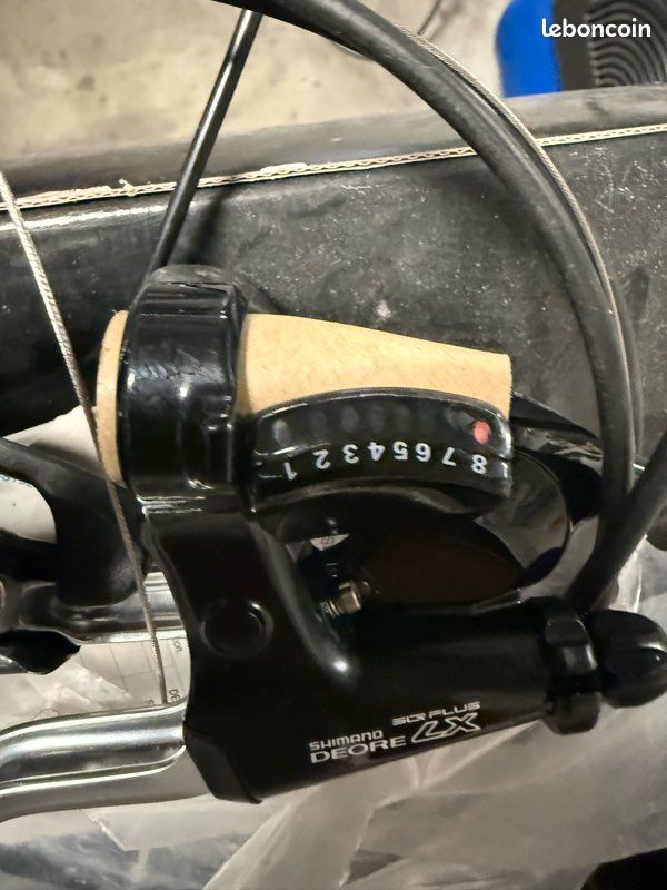 Mini groupe Shimano deoro (manettes + pédalier) (image 3)