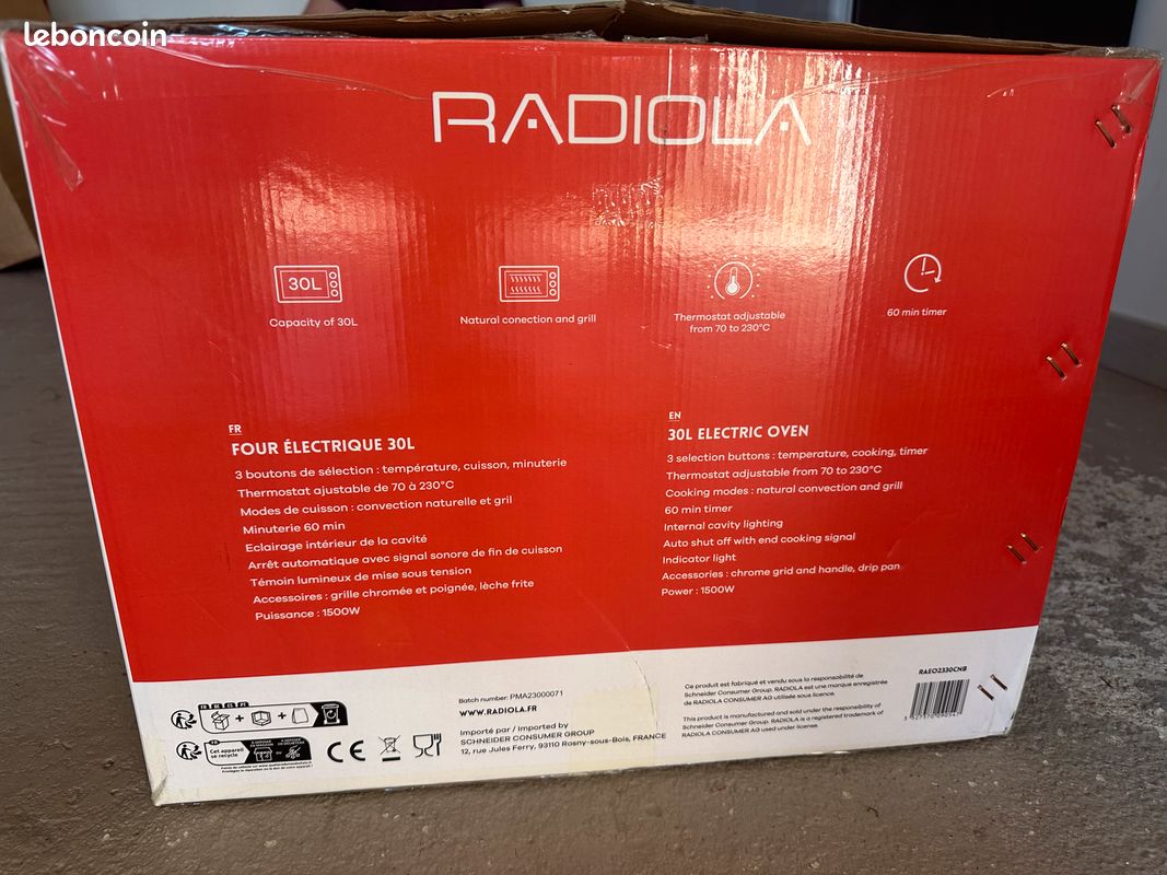 Mini four Radiola 30 L (image 2)