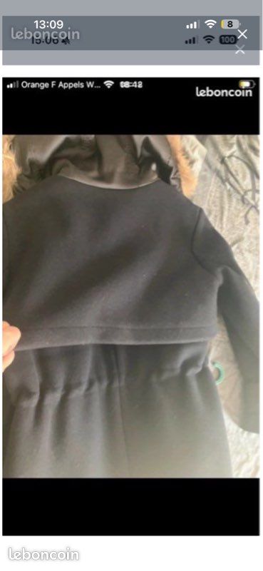 Veste Sandro 40 marine neuf (image 4)