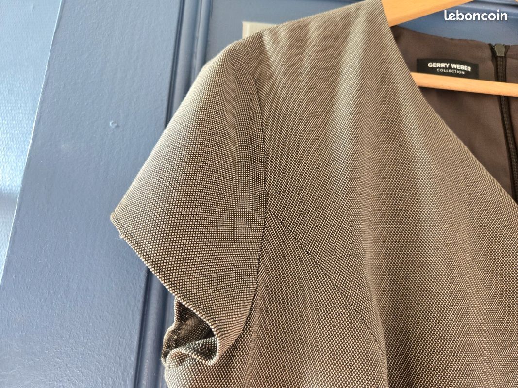 Weber Collection Vetement Gerry Weber Gerry Weber Gilet Long Marine