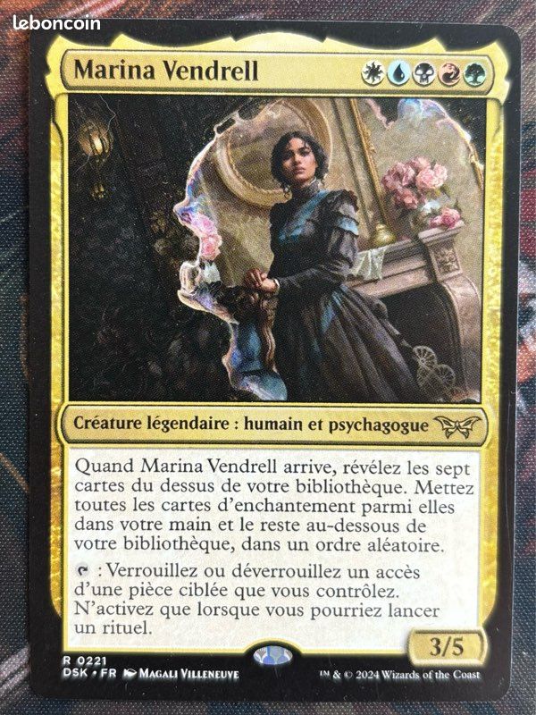 mtg marina vendrell commander deck Custom Put all enchantment cards from among them into your hand and the rest on the bottom of your library in a random order.T Magic Deck commander Marina Vendrell