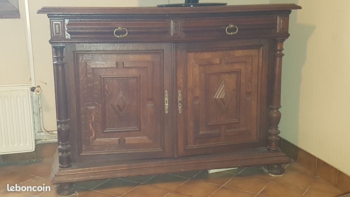 Meuble tv avec 2 portes (image 2)