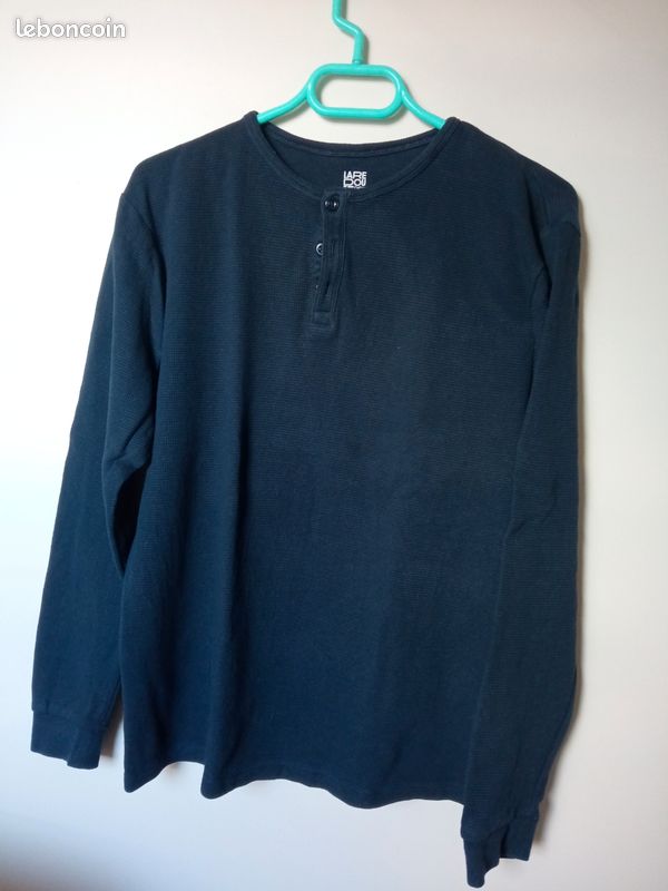 Polo homme manches longues (image 1)