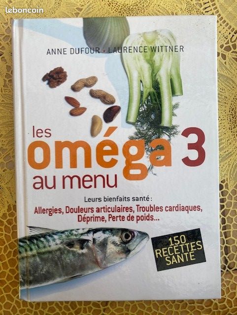 Livre Oméga 3 au menu (image 1)