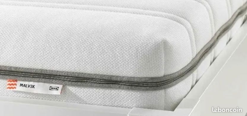 Vends matelas Ikea 160*200 Malvik ferme (image 2)