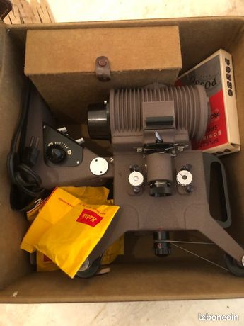 Projecteur De Films Fixes EMEL Miami – 110V, 8mm, Fonctionnel, Très Bon état