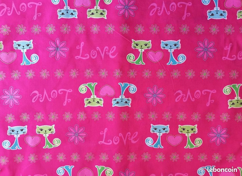 Coupon tissu patchwork rose chats jo-ann fabric (image 1)