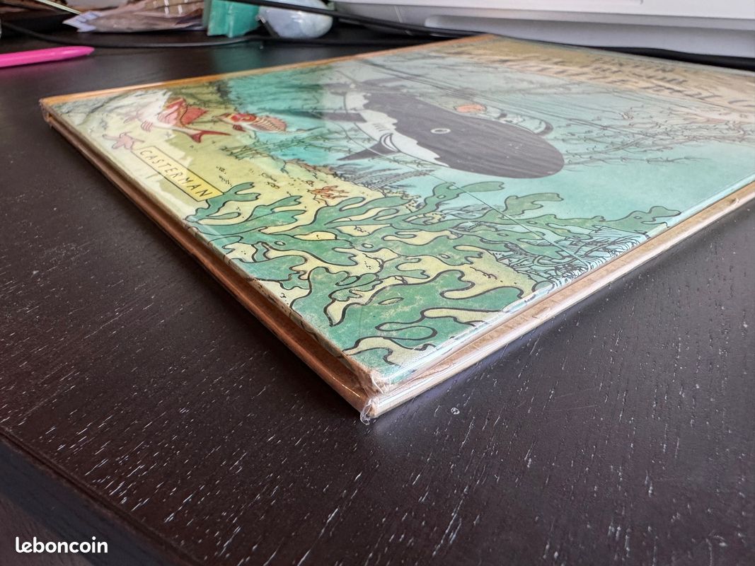 Tintin : Le Trésor De Rackham Le Rouge - édition 1954 - B9 - Cote BDM 200€ - Dos Refait