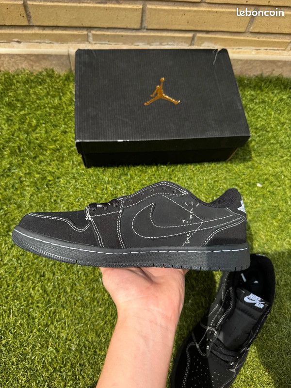 Jordan 1 Retro Low OG SP Travis Scott Noir Phantom 37 (image 6)