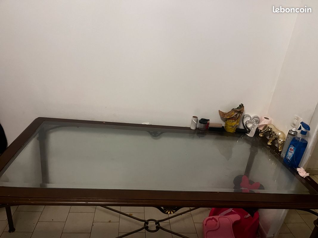 Table en fer forgé (image 2)